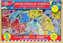 United States of America Magnetic Wooden Magnets