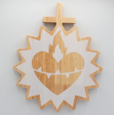 Sacred Heart of Jesus Wooden Wall Decor