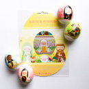Saints & Animals Easter Egg Wraps