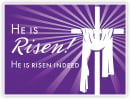 Yard Sign: He Is Risen
