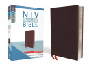 NIV Thinline Bible, Large Print (Burgundy)