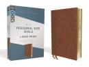 NIV Large Print Personal Size Bible (Brown)