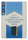NIV Compact Center Column Reference Bible (Green)