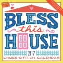 Bless This House Cross-Stitch 2017 Calendar