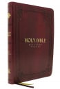 KJV Thinline Bible Large Print Vintage Series (Burgundy, Leathersoft)