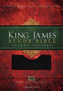 KJV Study Bible, Large Print, Red Letter Edition: Second Edition (Black)