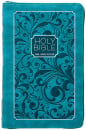 KJV Ziparound Holy Bible (Turquoise)