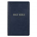 KJV Giant Print Bible (Blue Faux Leather)