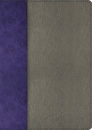 The Jeremiah Study Bible: NKJV (Gray and Purple, LeatherLuxe)