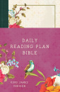 The Daily Reading Plan Bible: The King James Version in 365 (Floral)