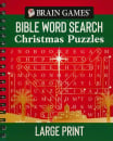 Bible Word Search: Christmas Puzzles (Large Print)