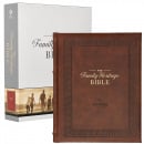 NLT Family Heritage Bible (Large Print, Indexed, Brown)