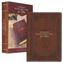 NLT Everyday Devotional Bible For Men (Chestnut Brown)