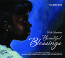 Beautiful Blessings Inspirational 2024 Wall Calendar (Saddle Stitch)