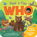 Peek A Flap: WHO (Board Book)
