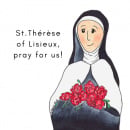 Magnet: St. Therese Lisieux