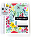 Spiral KJV New Testament Bible (Field of Flowers)