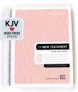 Spiral KJV New Testament Bible (Pink)