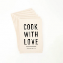 Tea Towel: Cook With Love