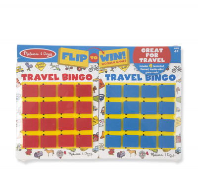 Flip to Win Travel Bingo Game