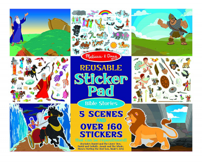 Melissa & Doug Bible Stories Reusable Sticker Pad