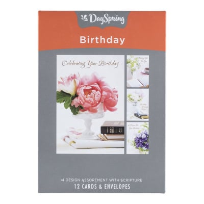 Boxed Cards: Birthday (Lustrous)