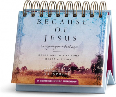 Perpetual Calendar: Because of Jesus (Day Brightener)