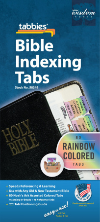 Noah's Ark Bible Indexing Tabs
