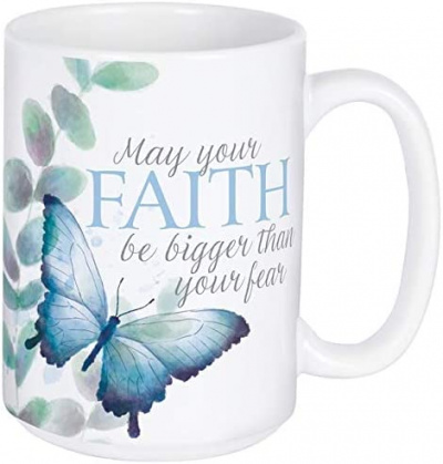 Mug: May Your Faith Be Bigger (14oz, Gift Box)