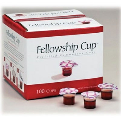 Fellowship Cup: Prefilled Communion Cups (100 Cups)