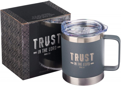 Mug: Trust In The Lord (Camp Style, Stainless Steel)