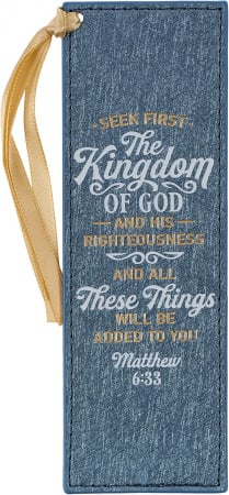 Bookmark: Kingdom of God (Blue)
