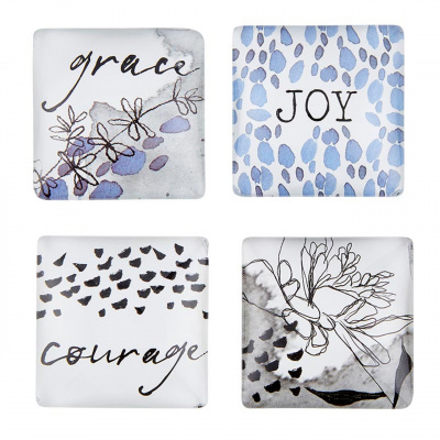Magnet Set: Grace And Courage (4 PC)