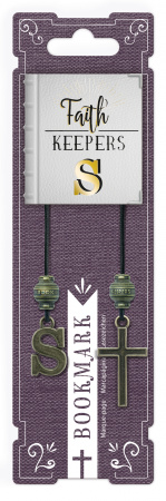 Faith Keepers Antiqued "S" Bookmark