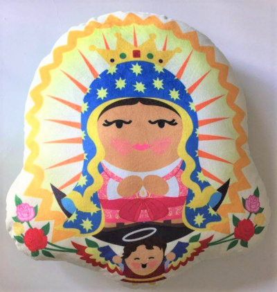 Our Lady Of Guadalupe Pillow