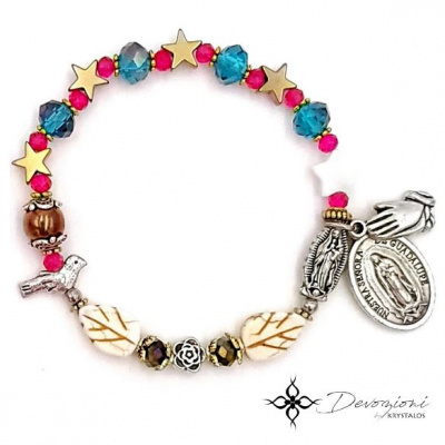 Bracelet: Virgin of Guadalupe / Saint Juan Diego
