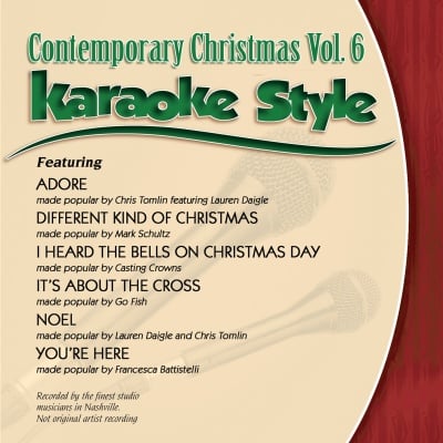 Karaoke Style: Contemporary Christmas, Vol. 6