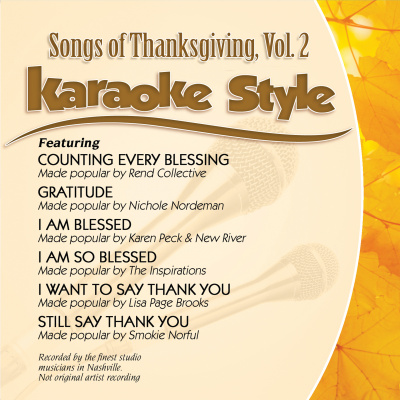 Karaoke Style: Songs of Thanksgiving Vol. 2