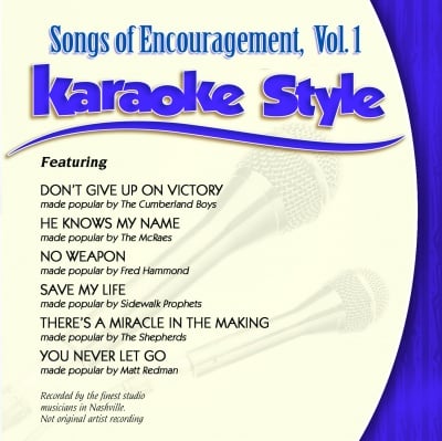 Karaoke Style: Songs of Encouragement, Vol. 1