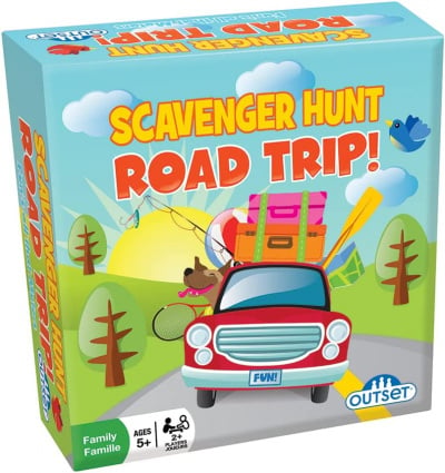 Scavenger Hunt Road Trip: Traveling Card Game 