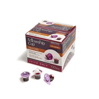 Communion-Fellowship Cup Prefilled Juice Only (Box Of 100)