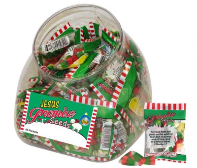 Candy: Jesus Promise Seeds Jar (Christmas)