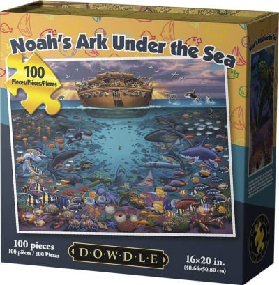 Noah's Ark Under the Sea Jigsaw Puzzle 100 Piece