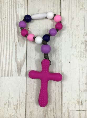 A Little Girl Pink Decade Rosary