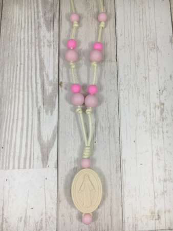 Pink Ombre Mariana Mama Necklace
