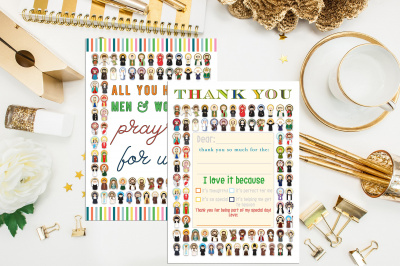 First Communion Thank You Note Cards