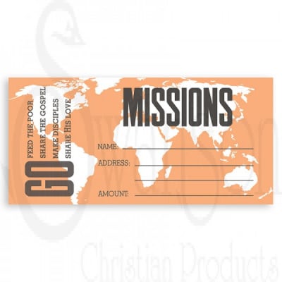 Offering Envelope: Missions