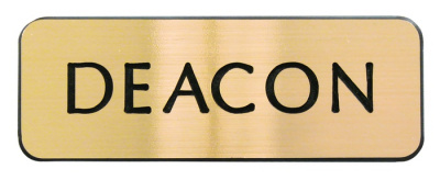 Badge: Deacon Magnet (Gold)