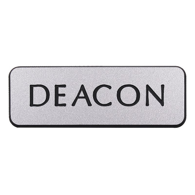 Badge: Deacon Magnet (Silver)