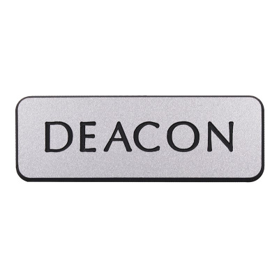 Badge: Deacon Pin (Silver)